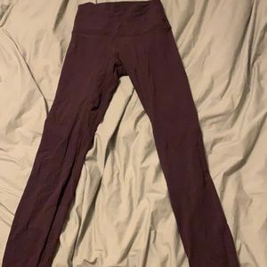 Lululemon align burgundy maroon leggings